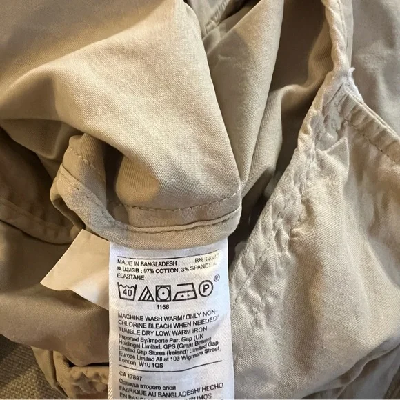 Banana Republic Utility Jacket Tan - Picture 4 of 7